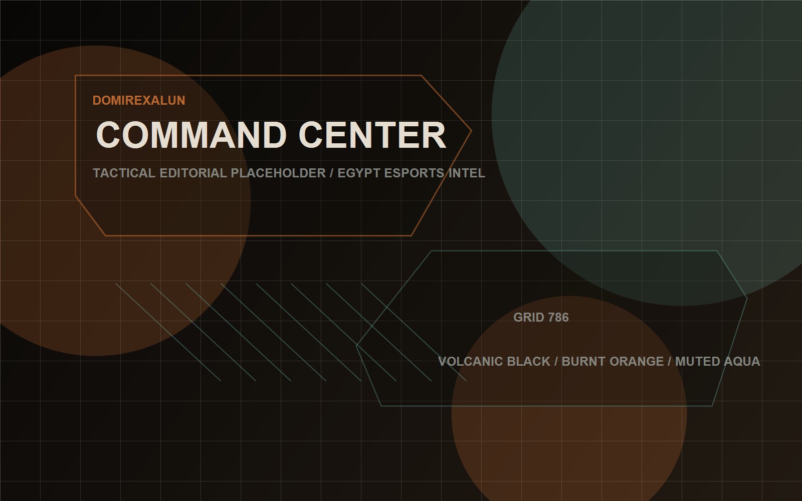 Futuristic esports command room with tactical screens