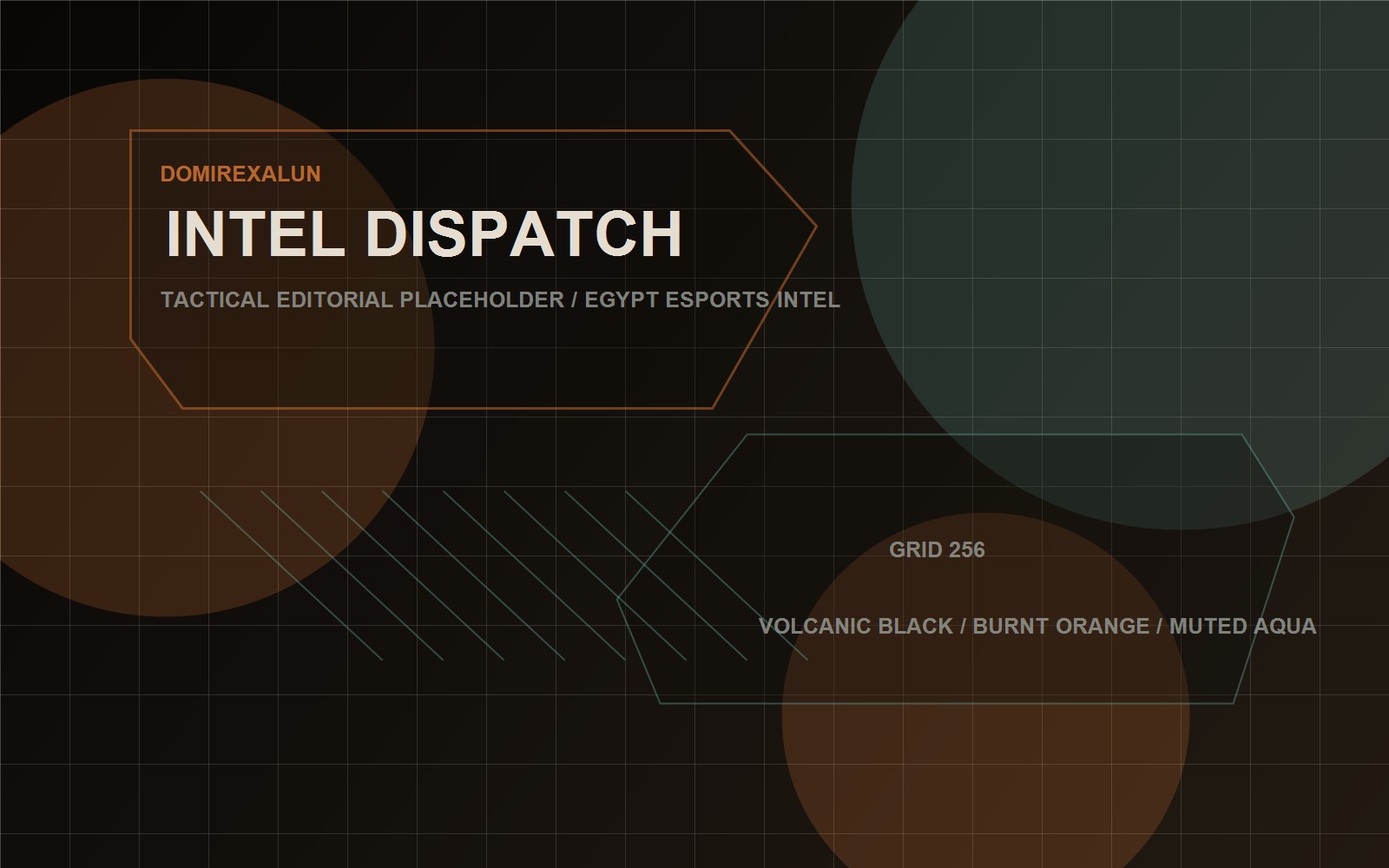 Editorial gaming dashboard with strategy overlays