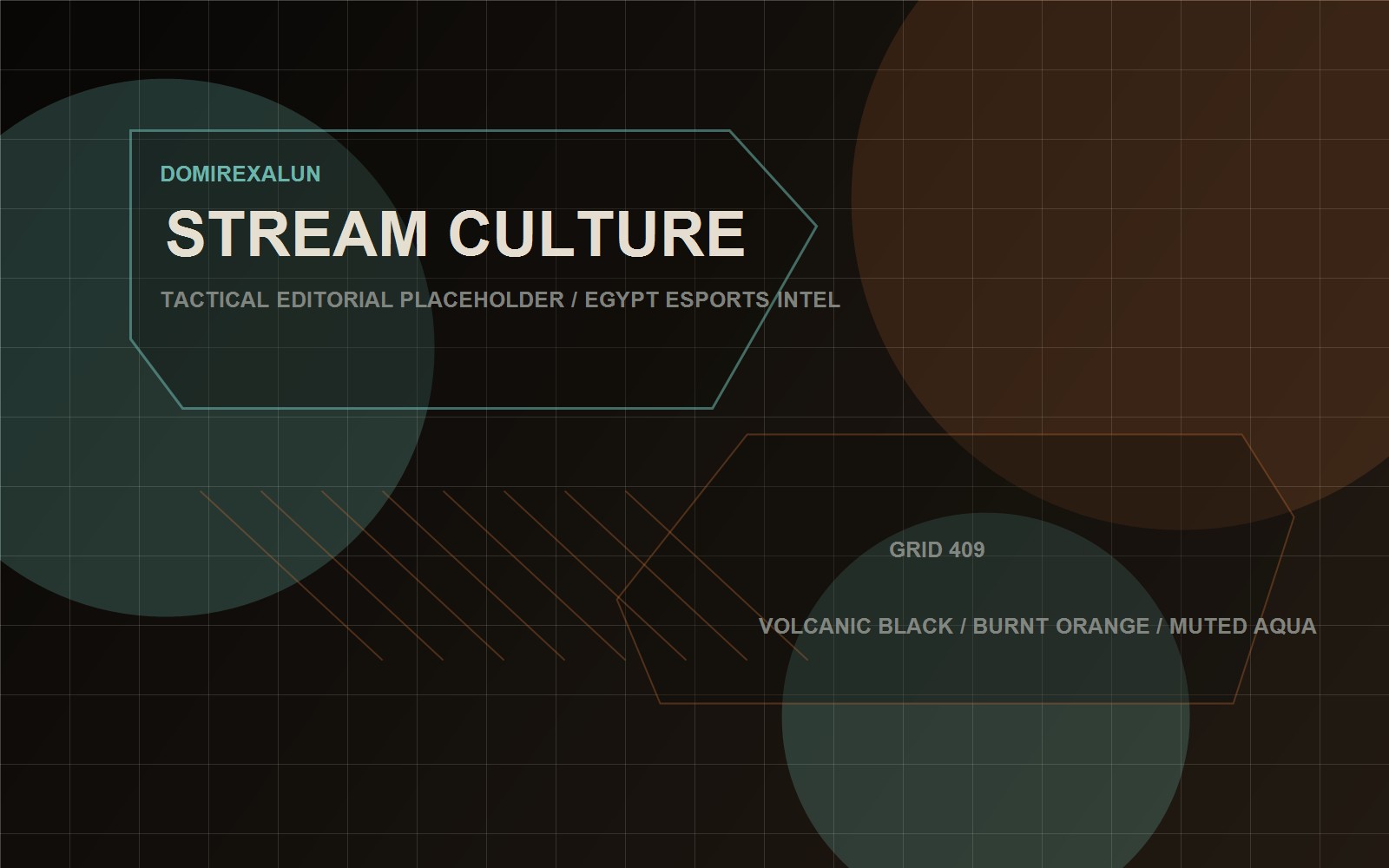 Streamer control room interface